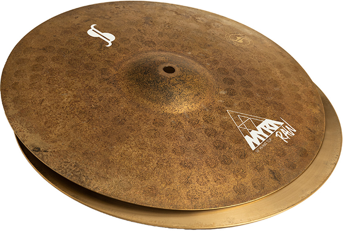Stagg Myra Raw Rock Hi Hat - 14 Pouces - HiHat cymbal - Main picture