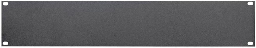 Rack panel / shelf / drawer Stagg Flat steel panel for 19