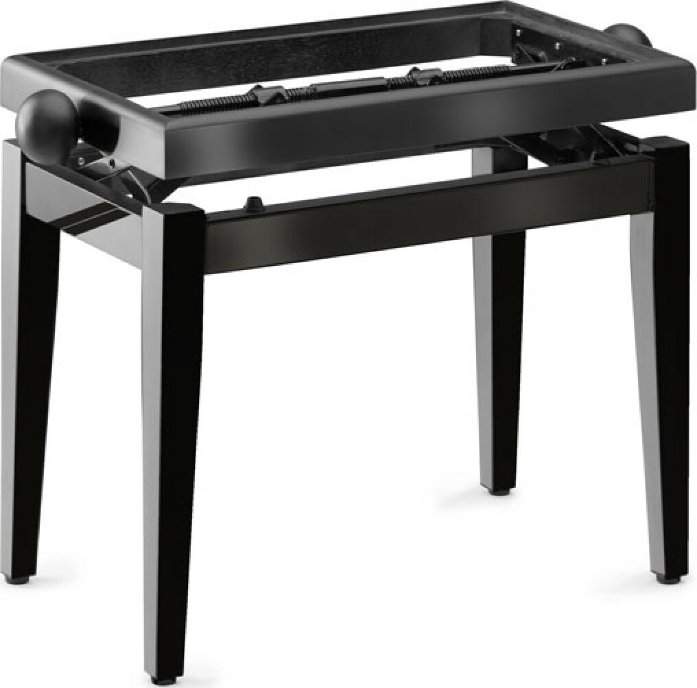 Stagg Pb 45 Banquette Piano Gloss Black - Piano bench - Main picture