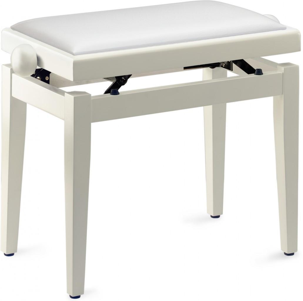 Piano bench Stagg PB05 WHM SWH