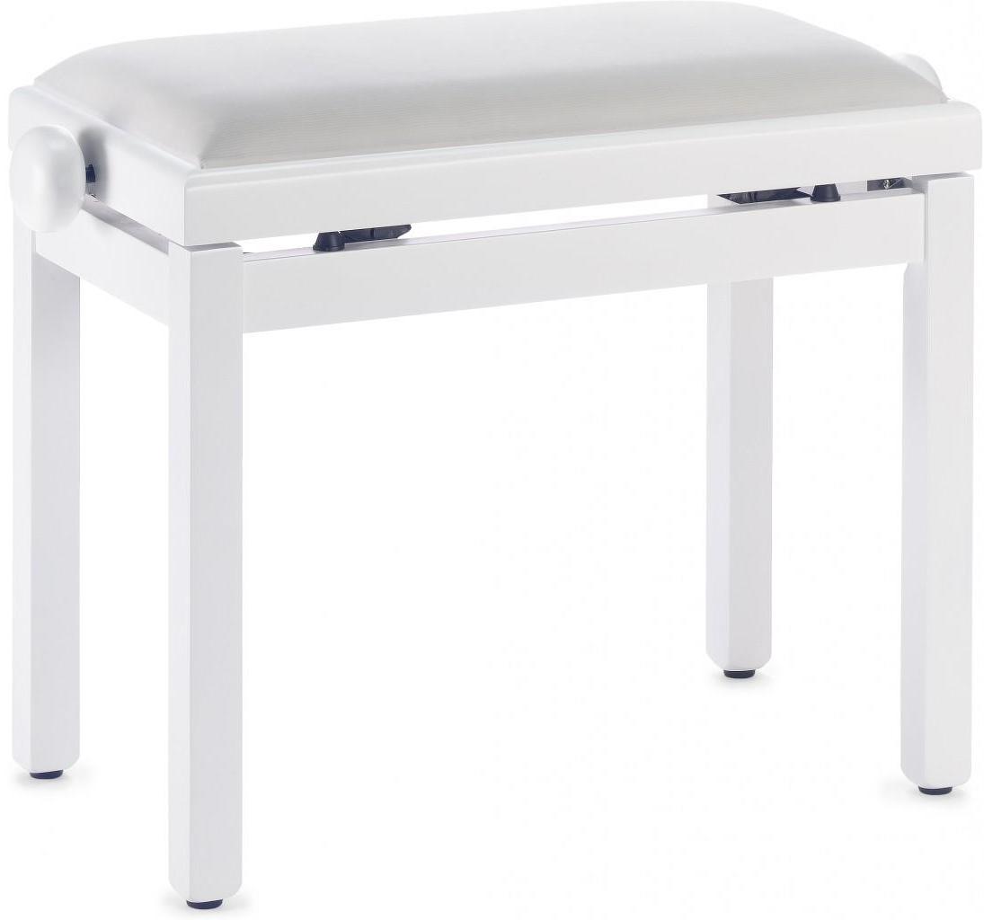 Piano bench Stagg PB39 WHM VWH