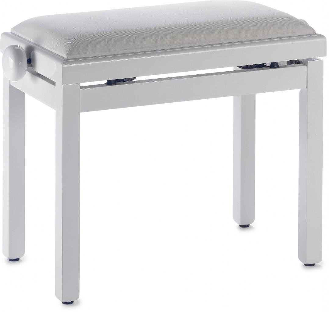 Piano bench Stagg PB39 WHP VWH