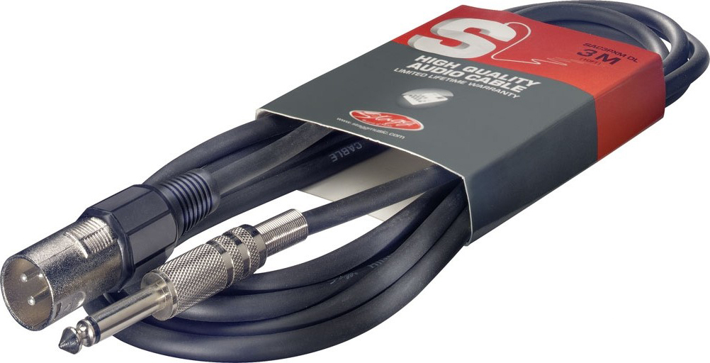Stagg Sac6pxm Dl Jack Mono Male / Xlr Male - 6m - Cable - Main picture