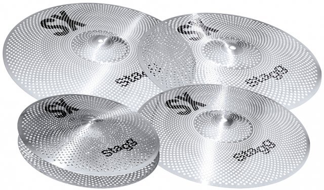Stagg Sx Low Volume Pack Cymbales - Cymbals set - Main picture