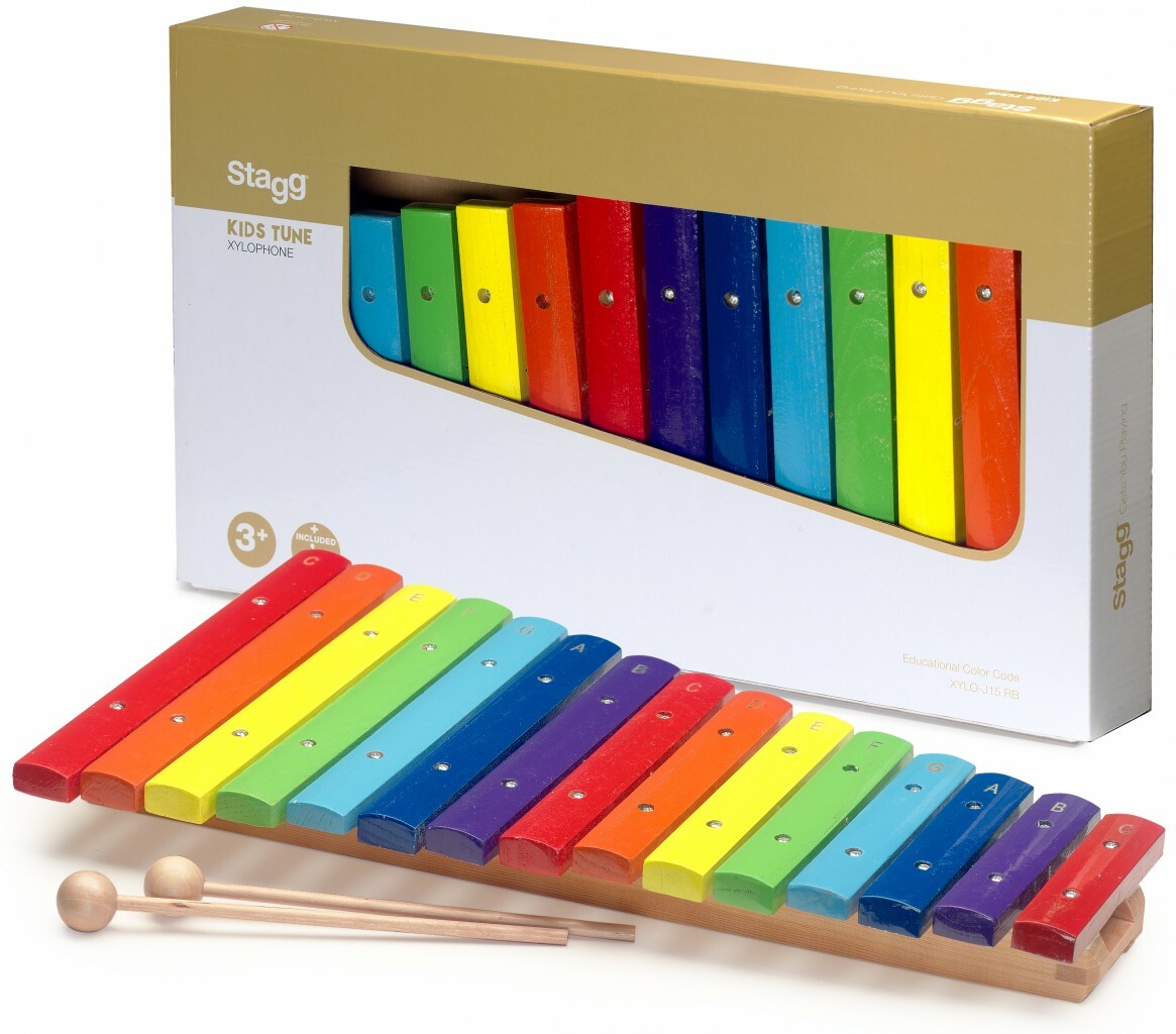 Xylophone 15 notes enfant Hit percussion Stagg