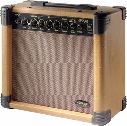 Mini acoustic guitar amp Stagg 15 AA DR EU