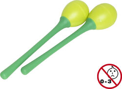 Shake percussion Stagg Egg Maracas Long Green