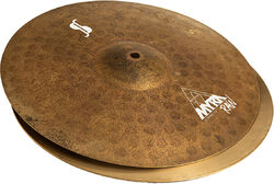 Hihat cymbal Stagg MYRA RAW ROCK HI HAT - 14 inches