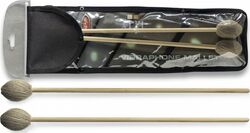 Drum stick Stagg Paire de Mailloches en Rotin pour Vibraphone SMV-RS - Soft