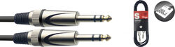 Cable Stagg SAC3PS Deluxe jack / jack stereo - 3m