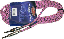 Cable Stagg SGC6VT Tweed Pink Jack/Jack - 6m