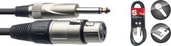 Cable Stagg SMC6XP XLR f / Jack m - 6m