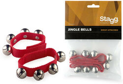 Shake percussion Stagg SWRB4 Jingle Bells - Red