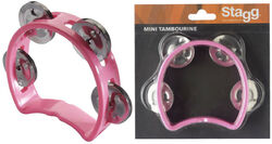 Shake percussion Stagg Mini Tambourine Pink