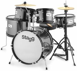 Junior drum kit Stagg TIM JR 5/16 BK Junior - Black