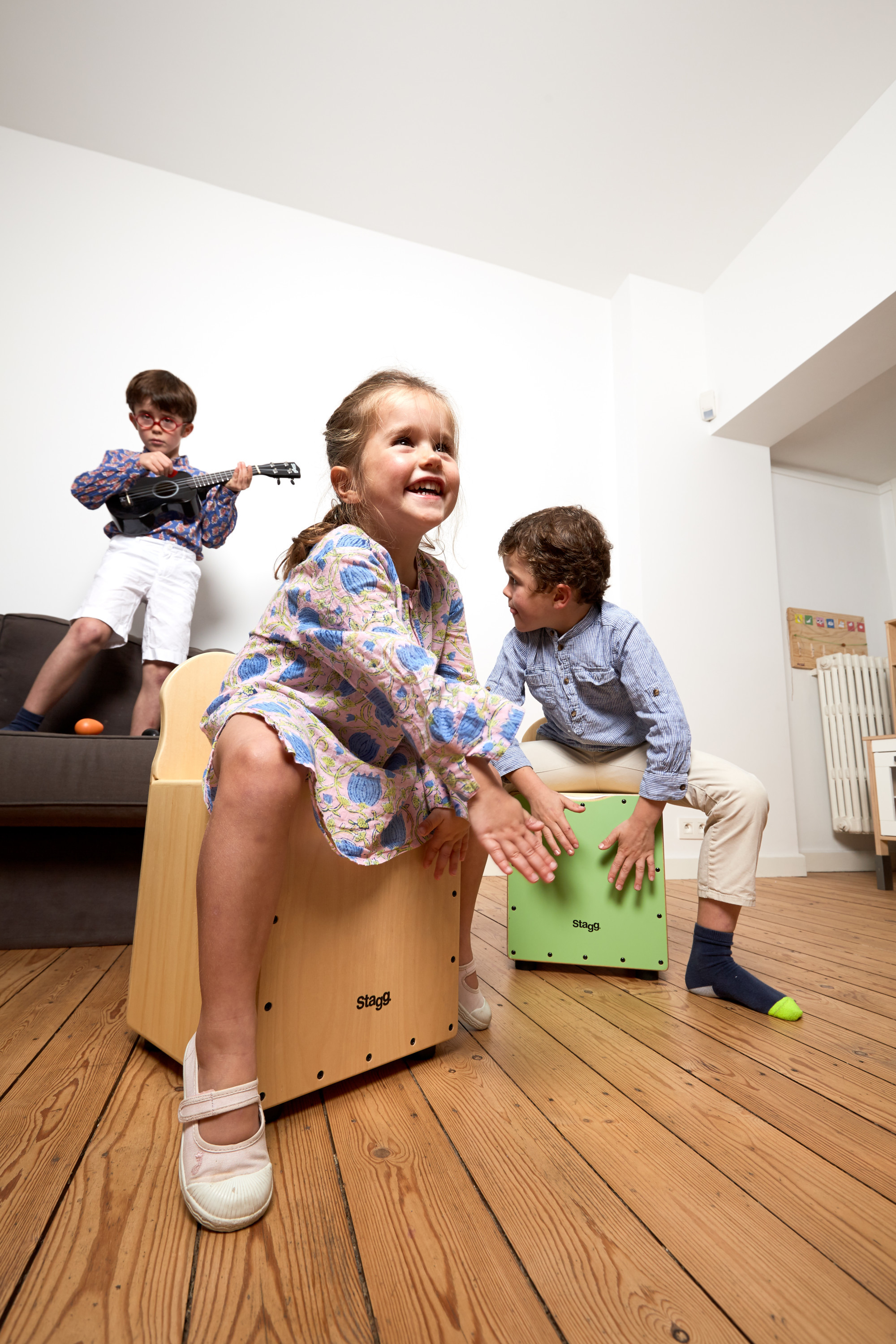 Stagg Easygo Cajon Enfant Vert - Hit percussion - Variation 3