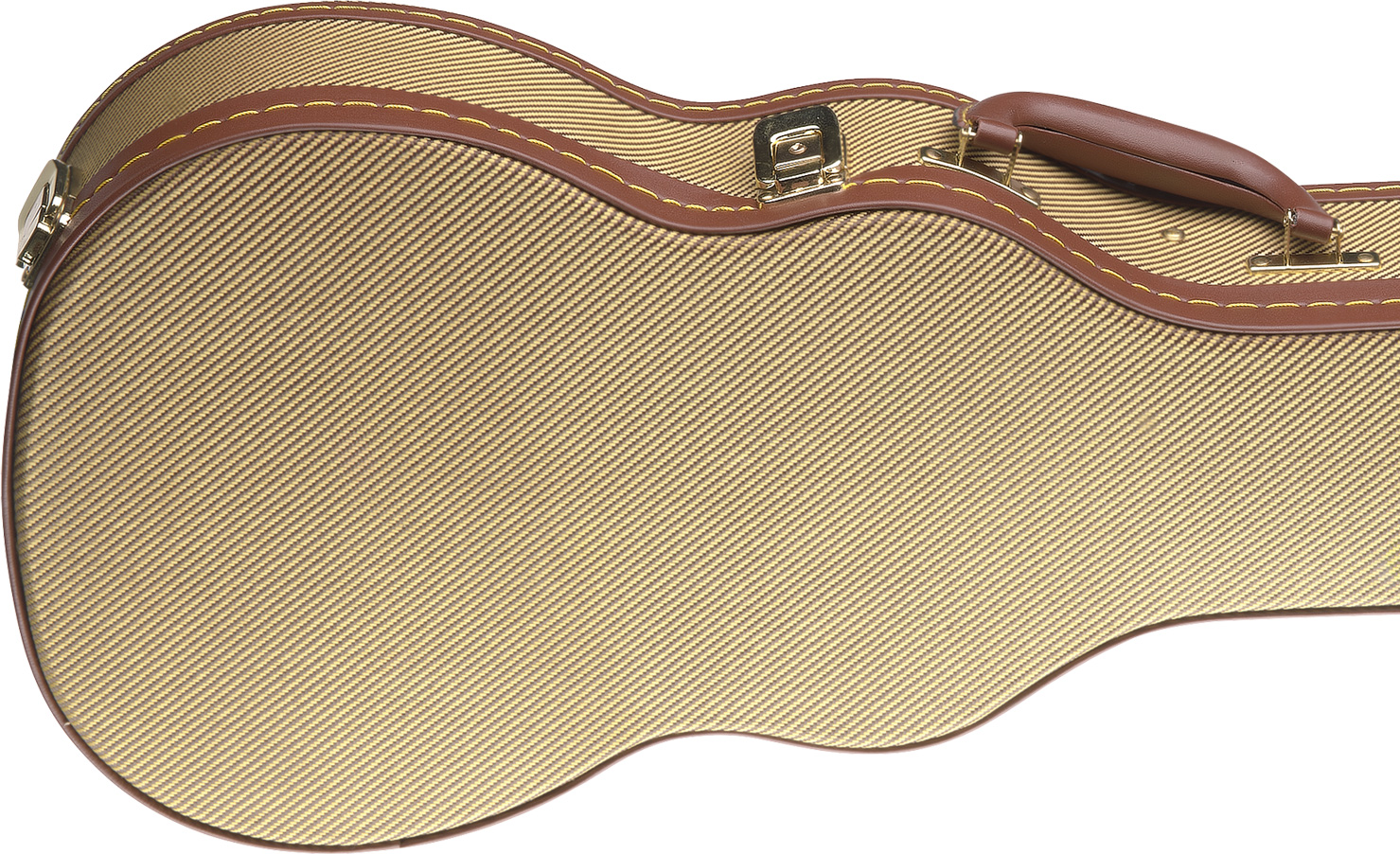 Stagg Ukulele Soprano 21 Deluxe Vintage En Forme Gold Tweed 54x16x6cm - Ukulele gig bag - Variation 1