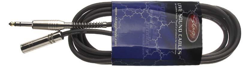 Stagg Sac3psjs Dl Rallonge Casque Jack 6.35 - Extension cable for headphone - Variation 1