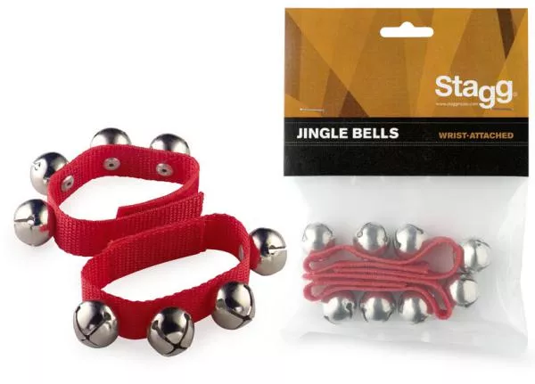 Shake percussion Stagg SWRB4 Jingle Bells - Red