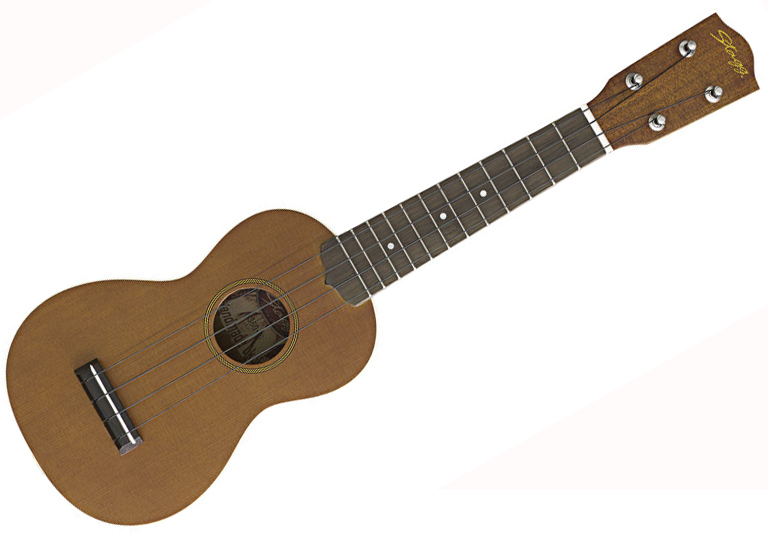 Stagg Us60s Soprano Epicea Massif Acajou - Natural - Ukulele - Variation 1