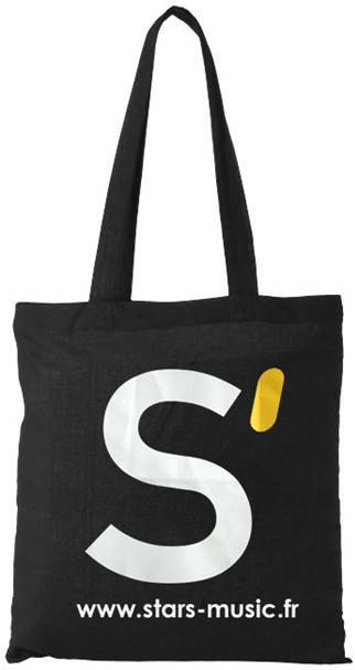 Stars Music Tote Bag Star's Music - Advertising backpack - Main picture