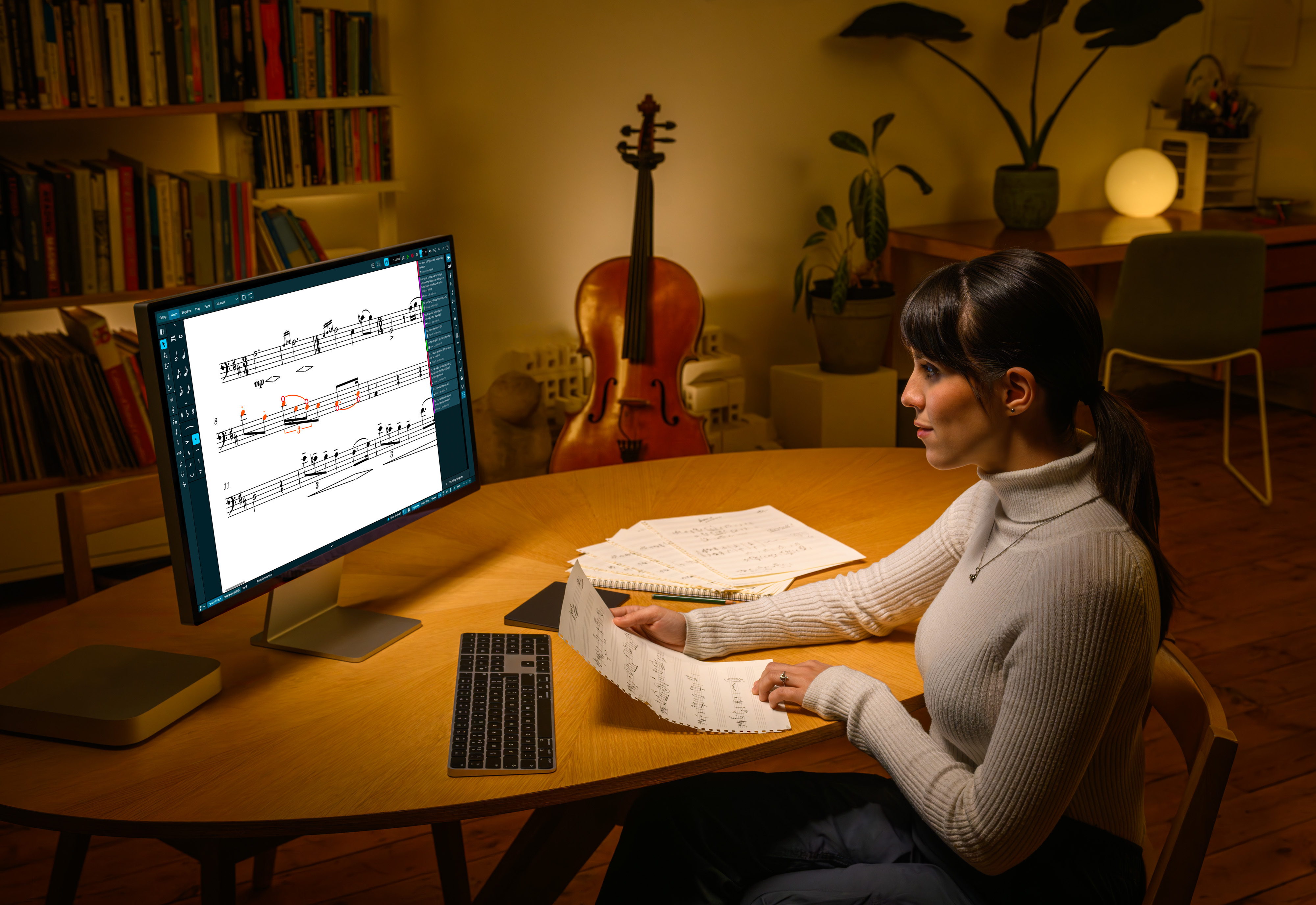 Steinberg Dorico Elements 6 - Score editing - Main picture