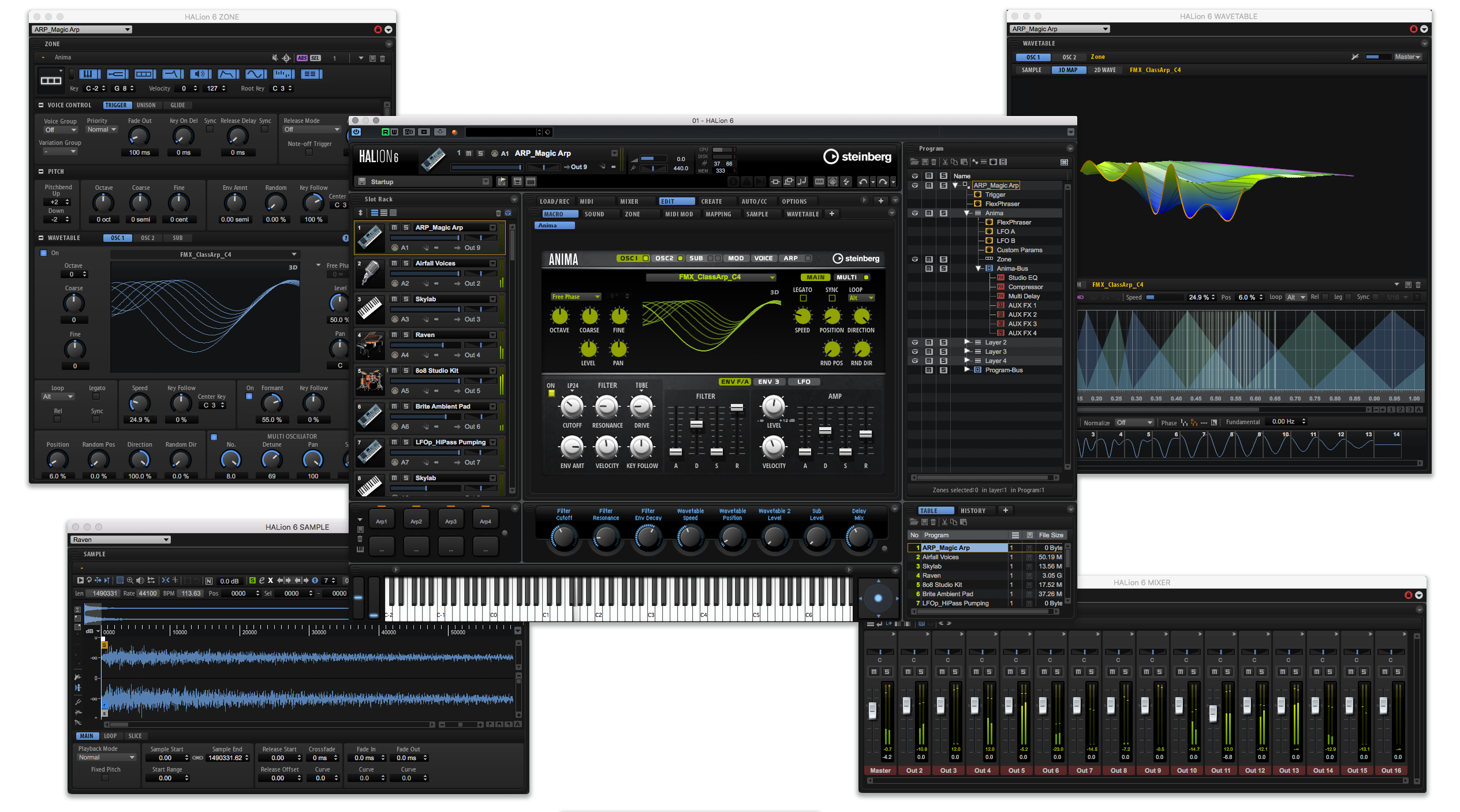 Steinberg Halion 6 - Sequencer sofware - Variation 1