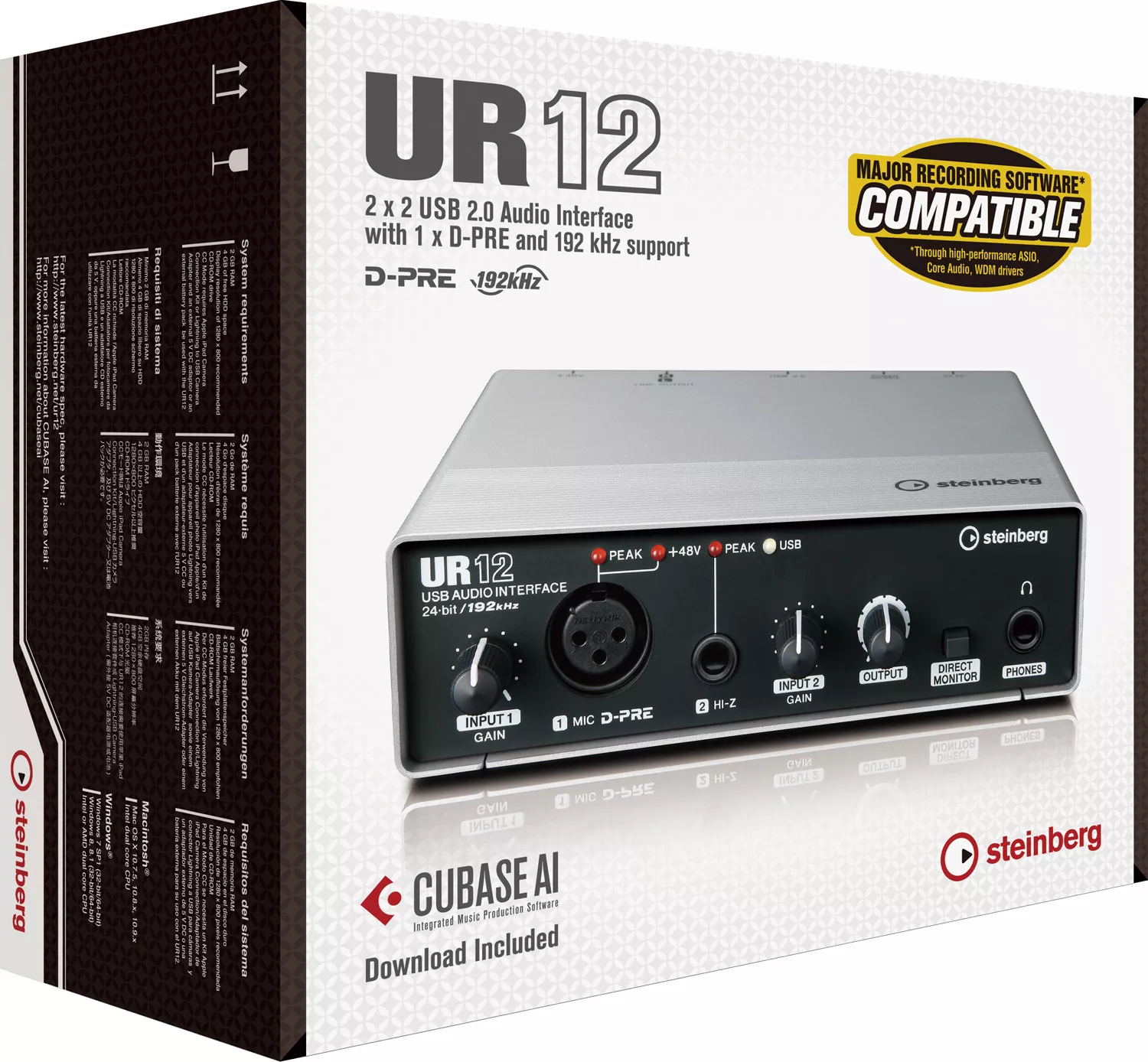 Steinberg UR12 USB Usb audio interface