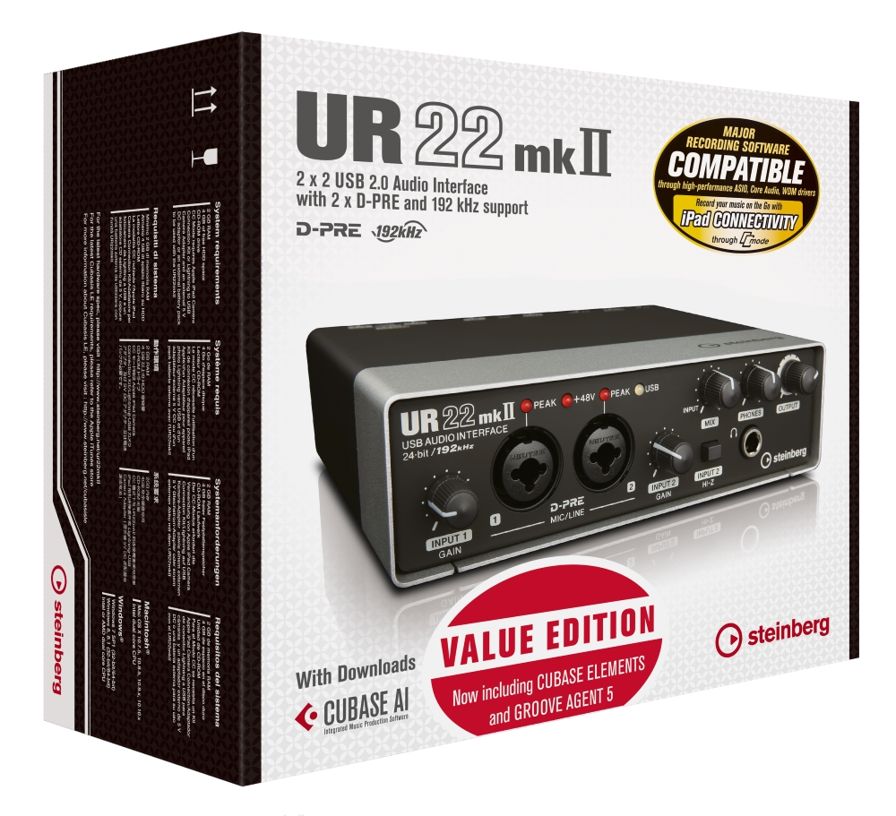 Steinberg Ur22 Mkii Usb Value Edition - USB audio interface - Variation 6