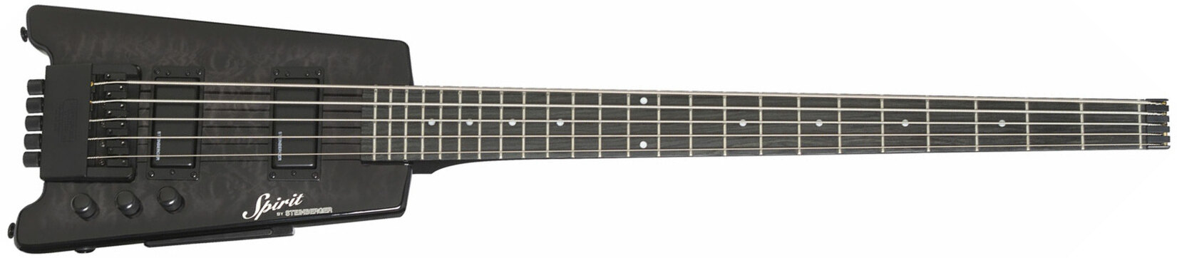 Steinberger XT-25 Quilt Top Standard Bass Outfit +Bag - trans
