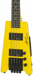 Travel electric bass Steinberger XT-2 Standard Bass +Bag - Hot rod yellow