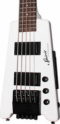 Solid body electric bass Steinberger XT-25 Standard Bass Outfit +Bag - White