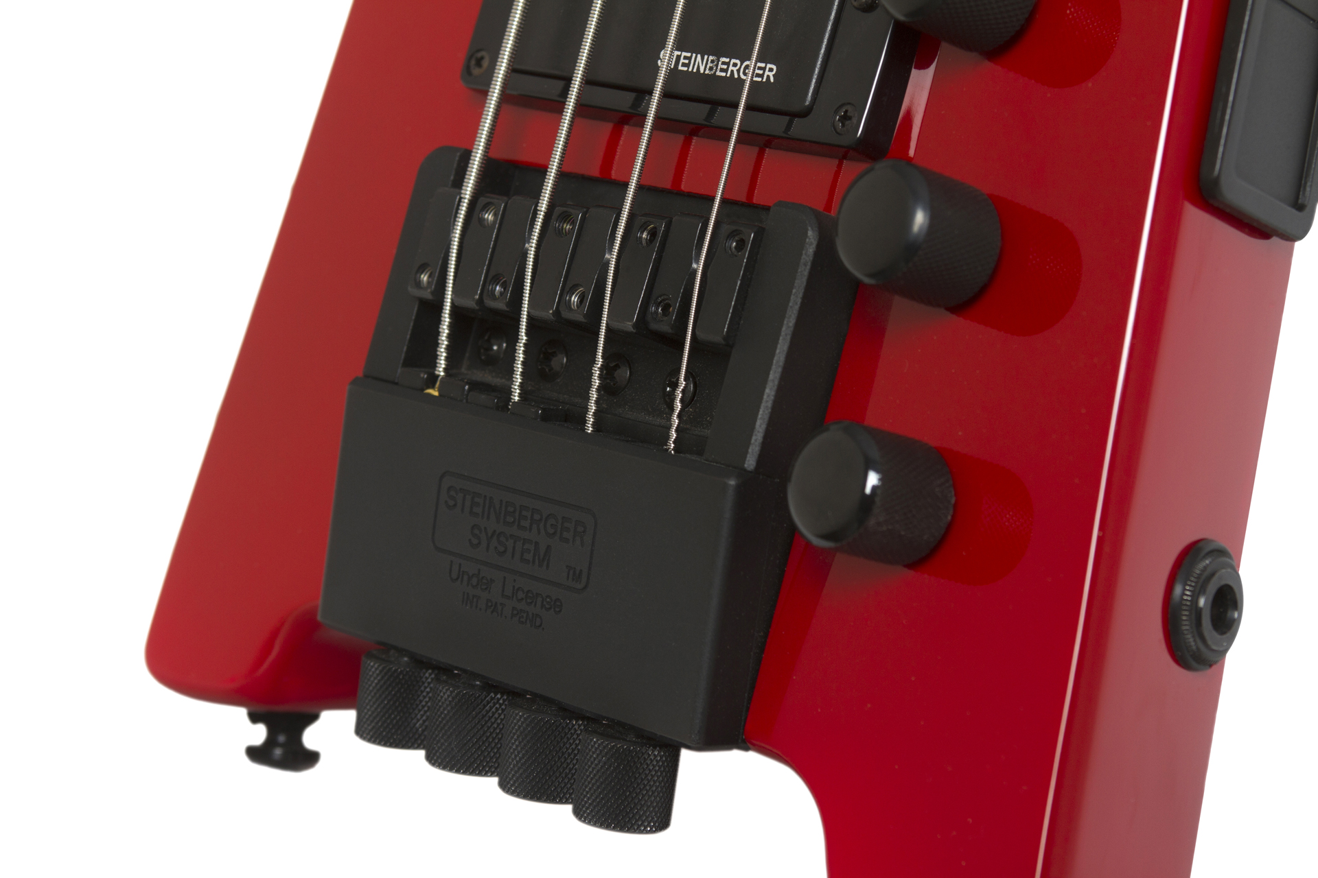 Steinberger Xt-2 Standard Bass Rw +housse - Hot Rod Red - Travel electric bass - Variation 1