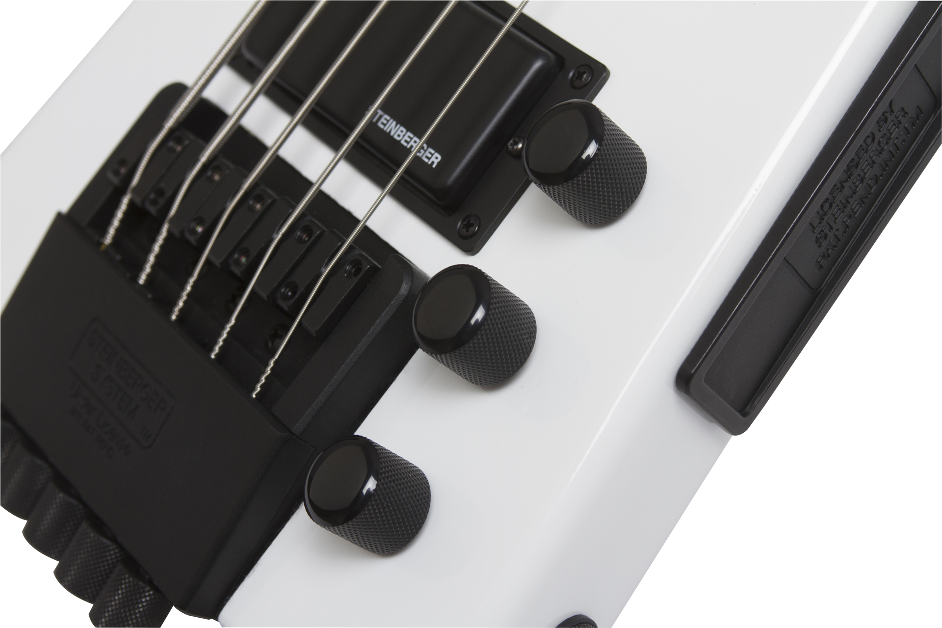 Steinberger Xt-25 Standard Bass Outfit 5c Rw +housse - White - Solid body electric bass - Variation 3