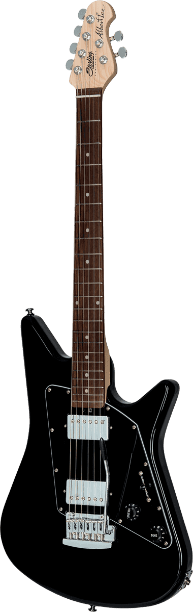 Sterling By Musicman Albert Lee Al40 - Black - Str shape electric guitar - Variation 2