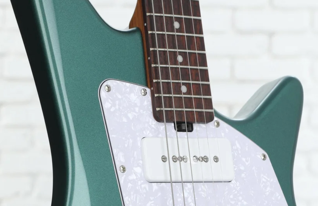 Sterling By Musicman Albert Lee P90 Al40p Signature 2p90 Trem Rw - Sherwood Green - Signature electric guitar - Variation 1