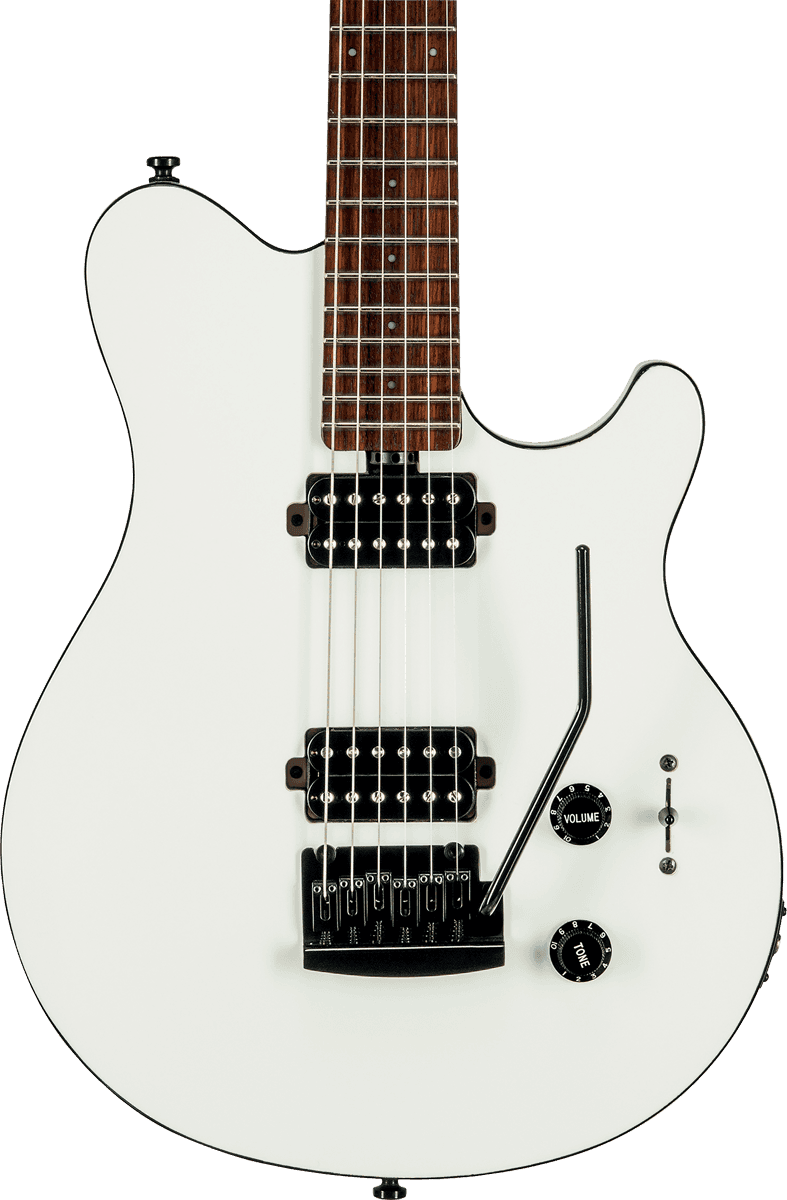 Sterling By Musicman Axis Ax3s Hh Trem Jat - White - Single cut electric guitar - Variation 1