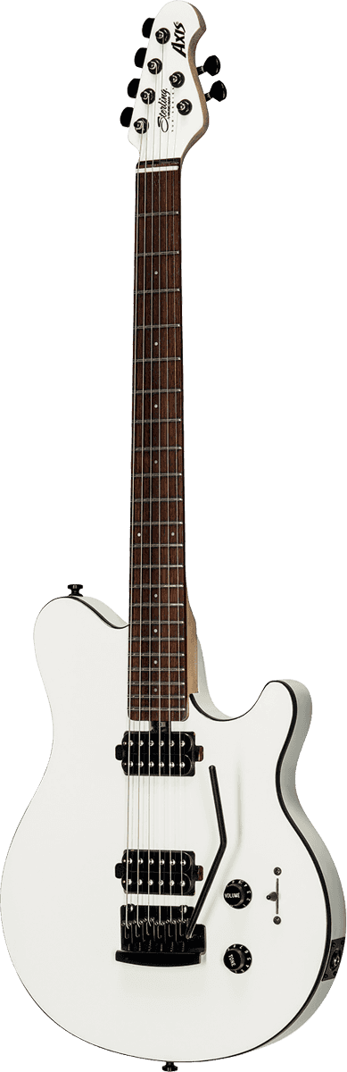 Sterling By Musicman Axis Ax3s Hh Trem Jat - White - Single cut electric guitar - Variation 2