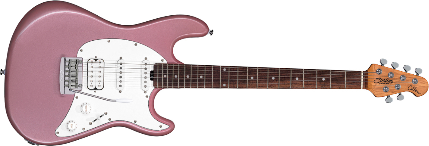 Sterling By Musicman Cutlass Ct50hss Trem Rw - Rose Gold - Str shape electric guitar - Main picture