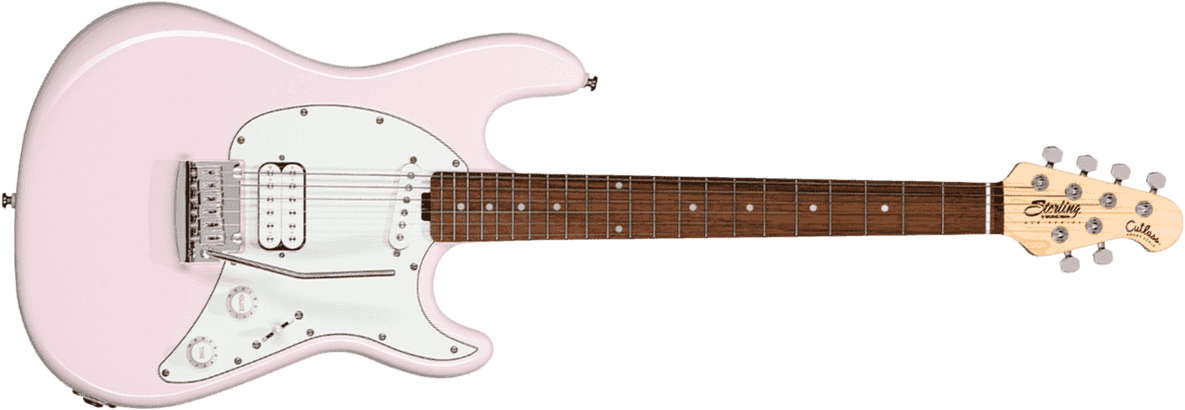 Sterling By Musicman Cutlass Shortscale Ctss30hs Hs Trem Rw - Shell Pink - Str shape electric guitar - Main picture