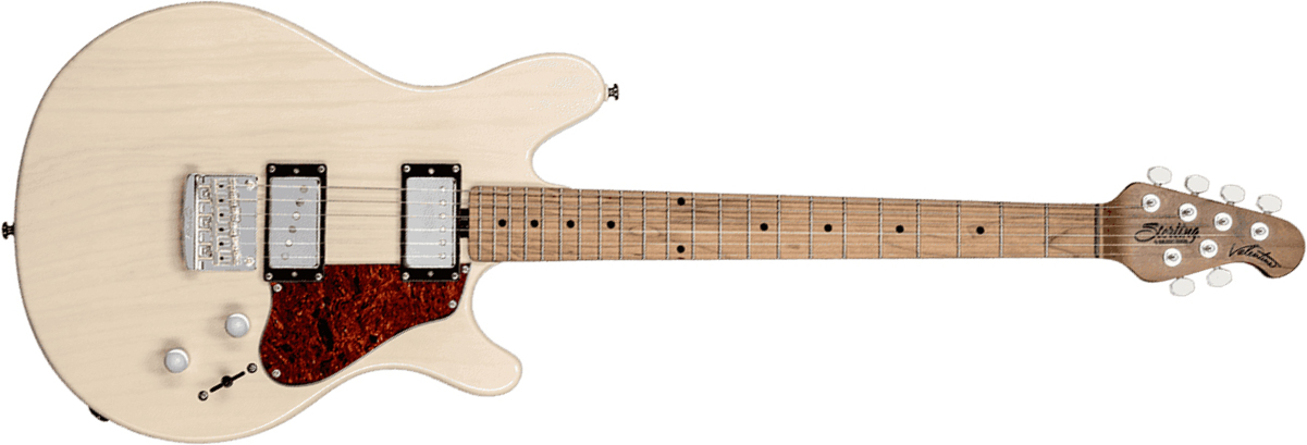 Sterling By Musicman James Valentine Jv60 Hs Ht Mn - Trans Buttermilk - Signature electric guitar - Main picture
