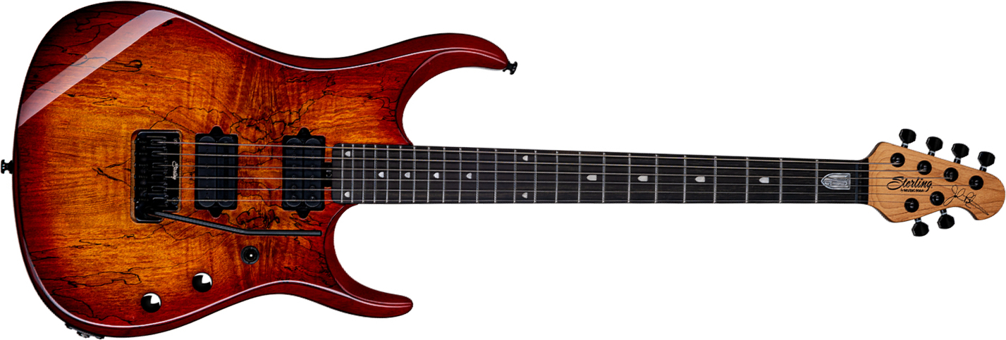 Sterling By Musicman John Petrucci Jp150dsm Dimarzio Signature 2h Trem Eb - Blood Orange Burst - Signature electric guitar - Main picture