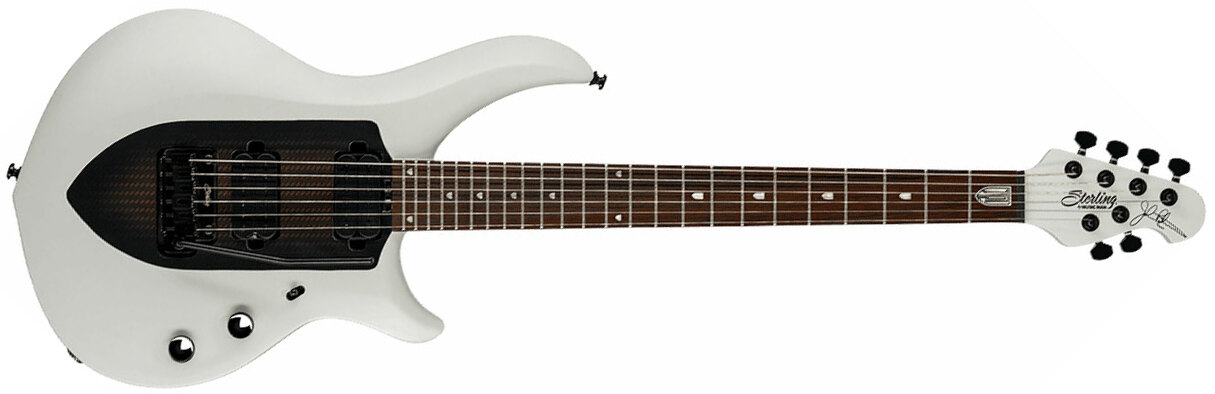 Sterling By Musicman John Petrucci Majesty Maj100 Signature 2h Trem Rw - Chalk Grey - Signature electric guitar - Main picture