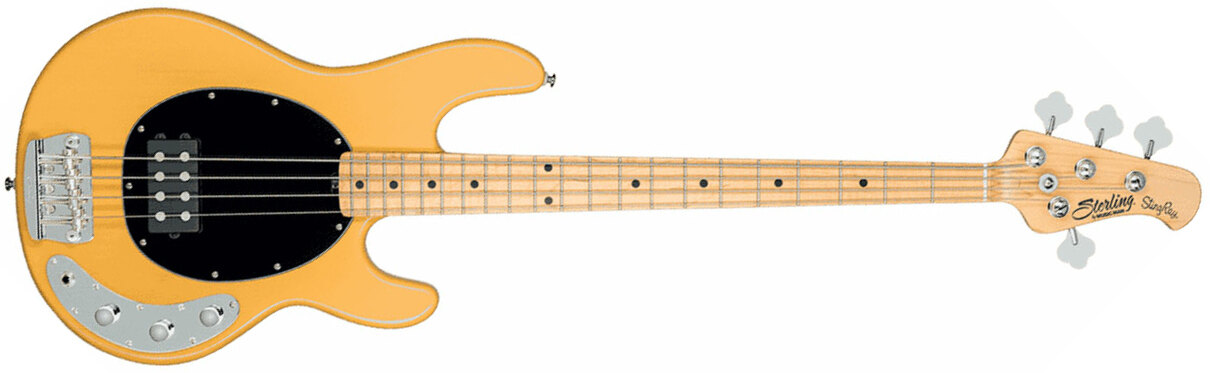 Sterling By Musicman Stingray Classic Ray24ca Active 1h Mn - Butterscotch - Solid body electric bass - Main picture