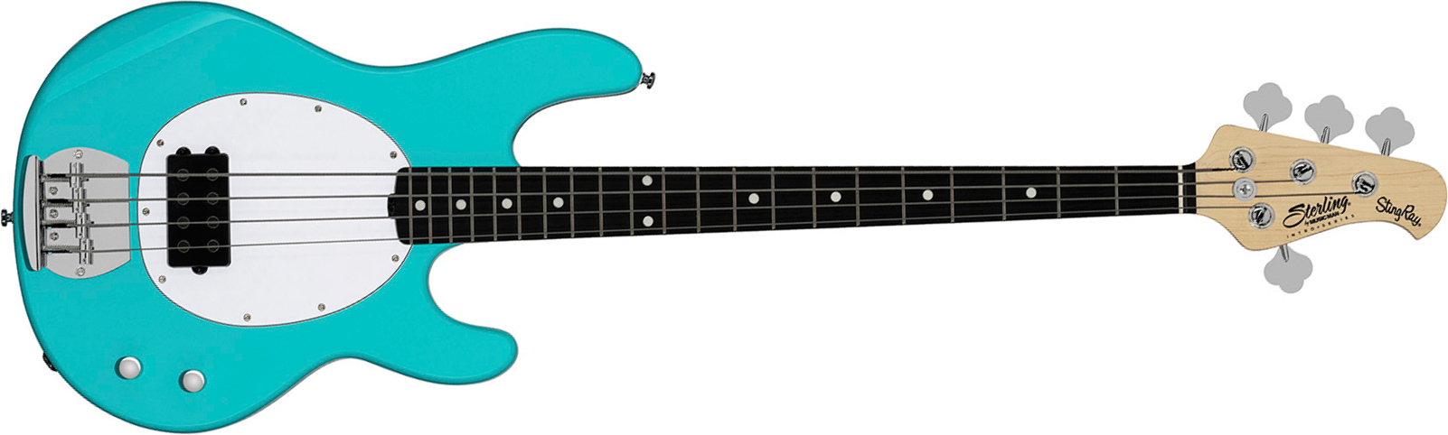 Sterling By Musicman Stingray Ray2 Intro 1h Ama - Electric Blue - Solid body electric bass - Main picture