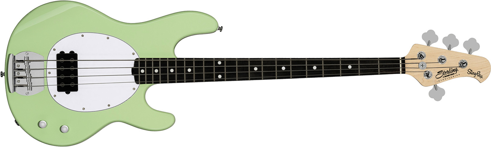 Sterling By Musicman Stingray Ray2 Intro 1h Ama - Misty Green - Solid body electric bass - Main picture