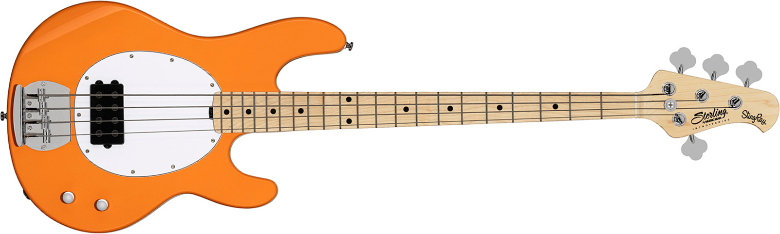 Sterling By Musicman Stingray Ray2 Intro 1h Mn - Sunrise Orange - Solid body electric bass - Main picture