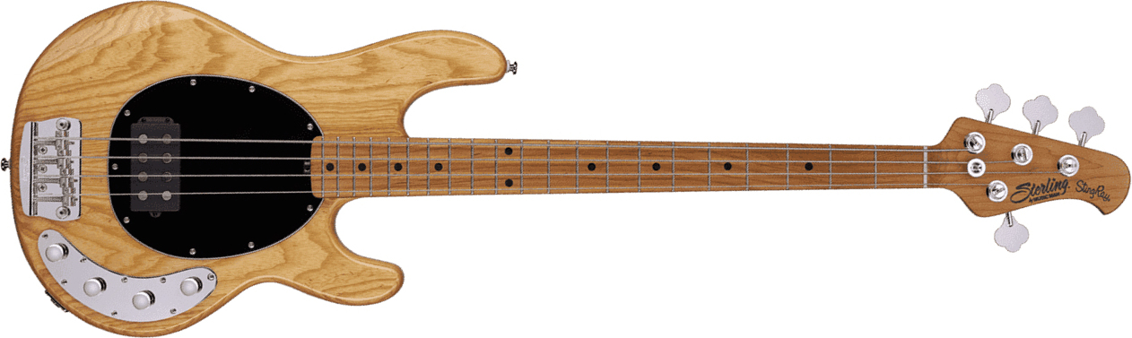Sterling By Musicman Stingray Ray34 Active Mn - Natural - Solid body electric bass - Main picture