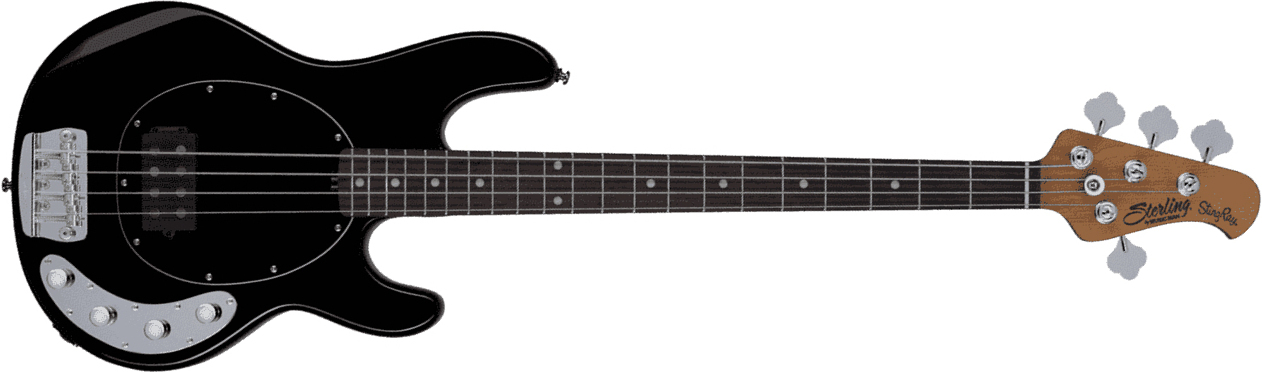 Sterling By Musicman Stingray Ray34 H Active Rw - Black - Solid body electric bass - Main picture