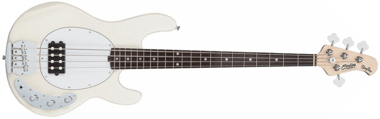 Sterling By Musicman Sub Ray4 Active Jat - Vintage Cream - Solid body electric bass - Main picture